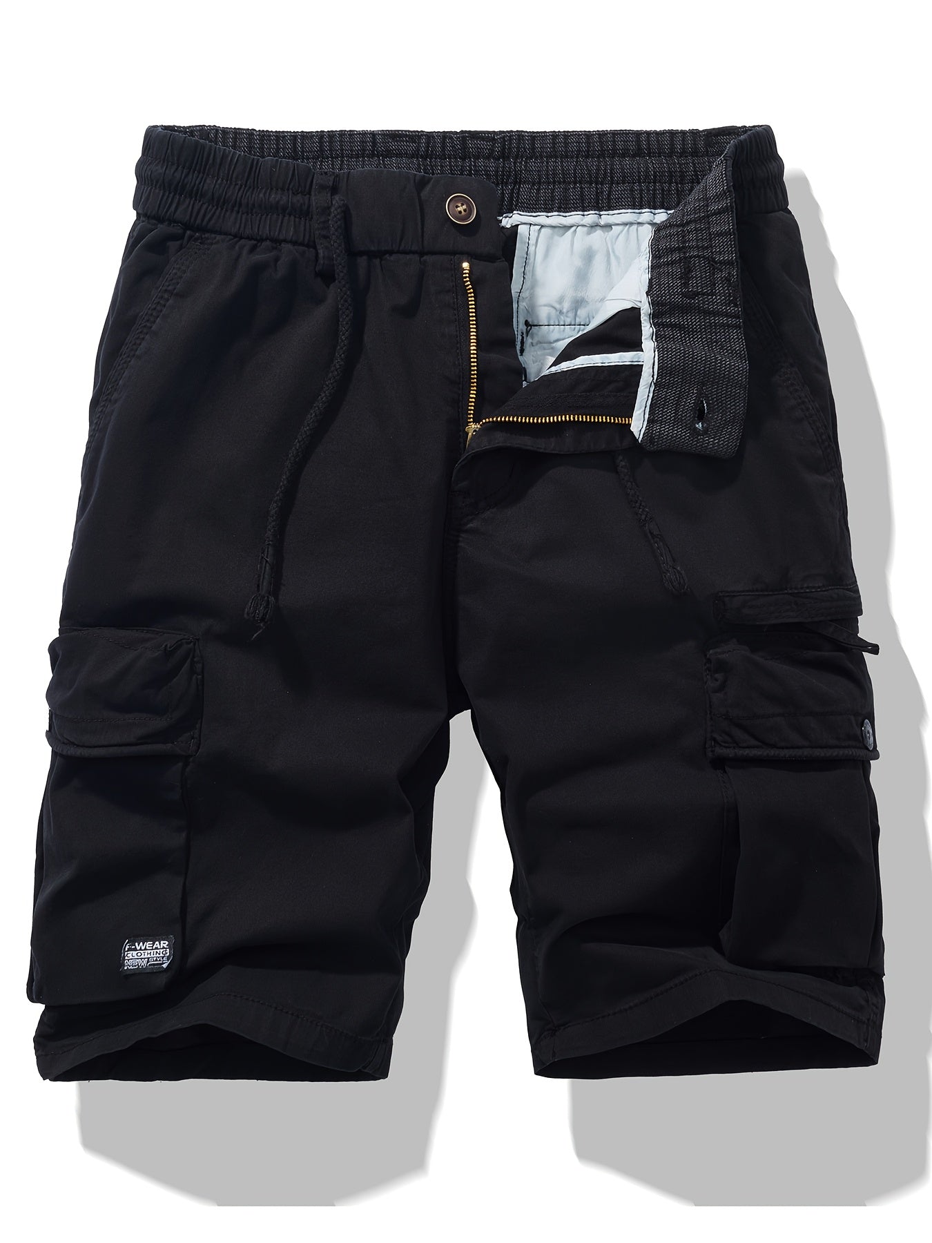 Short cargo homme taille ajustable