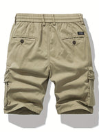 Short cargo homme taille ajustable