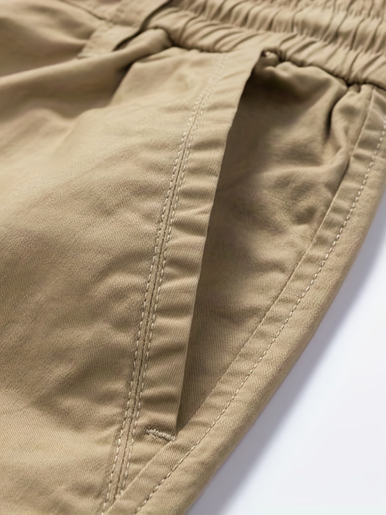Short cargo homme texture tissée