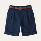 Short homme à pinces