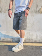 Short homme délavé