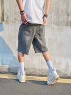 Short homme délavé