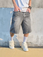 Short homme délavé