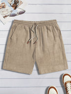 Short homme finition texturée