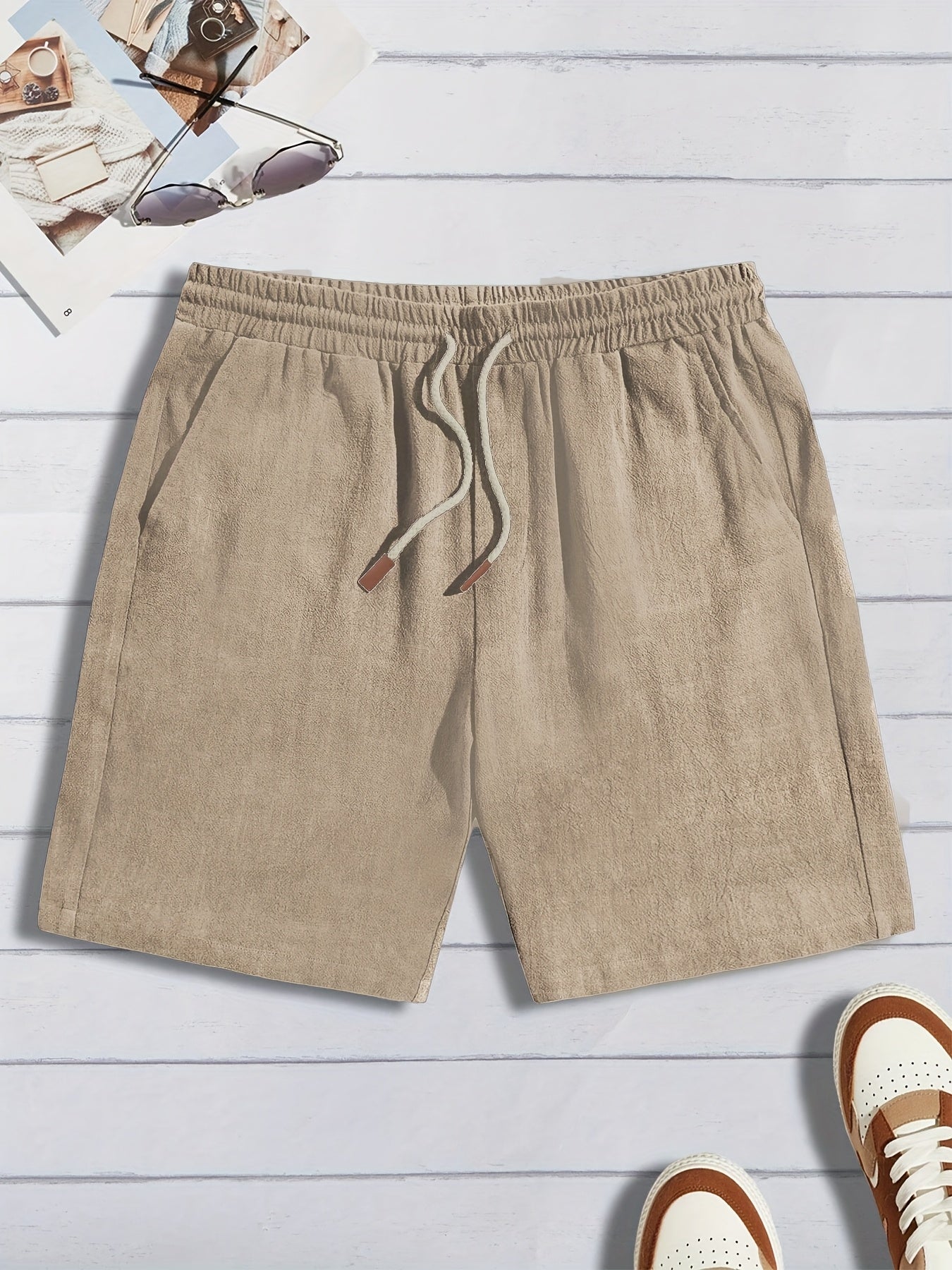 Short homme finition texturée
