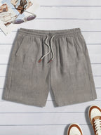 Short homme finition texturée