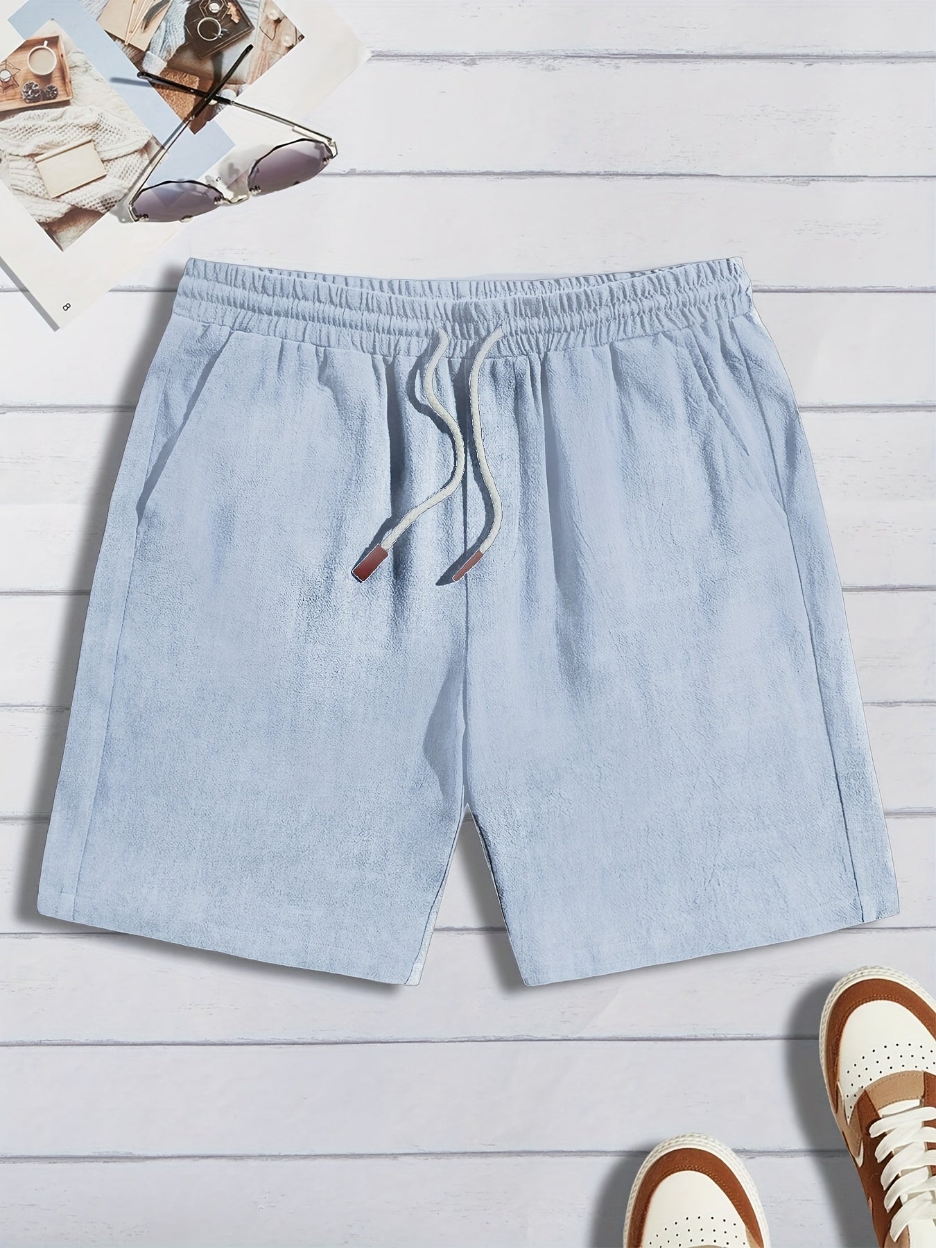 Short homme finition texturée