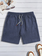 Short homme finition texturée