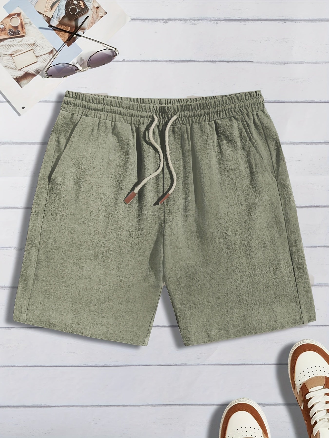 Short homme finition texturée