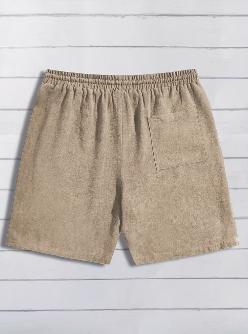 Short homme finition texturée