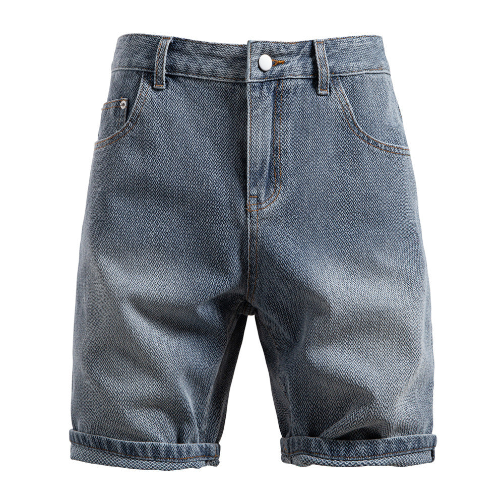 Short homme jean classique
