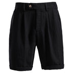 Short homme taille boutonnée