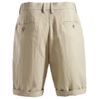 Short homme taille boutonnée