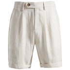 Short homme taille boutonnée