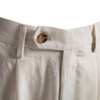 Short homme taille boutonnée