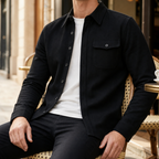 Surchemise homme boutonnée à poches poitrine