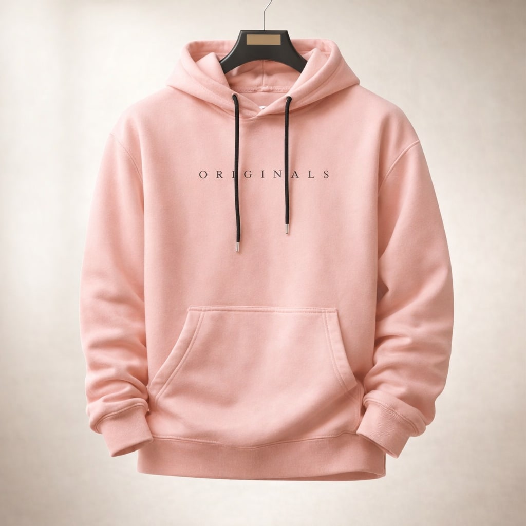 Sweat à capuche homme à poche kangourou