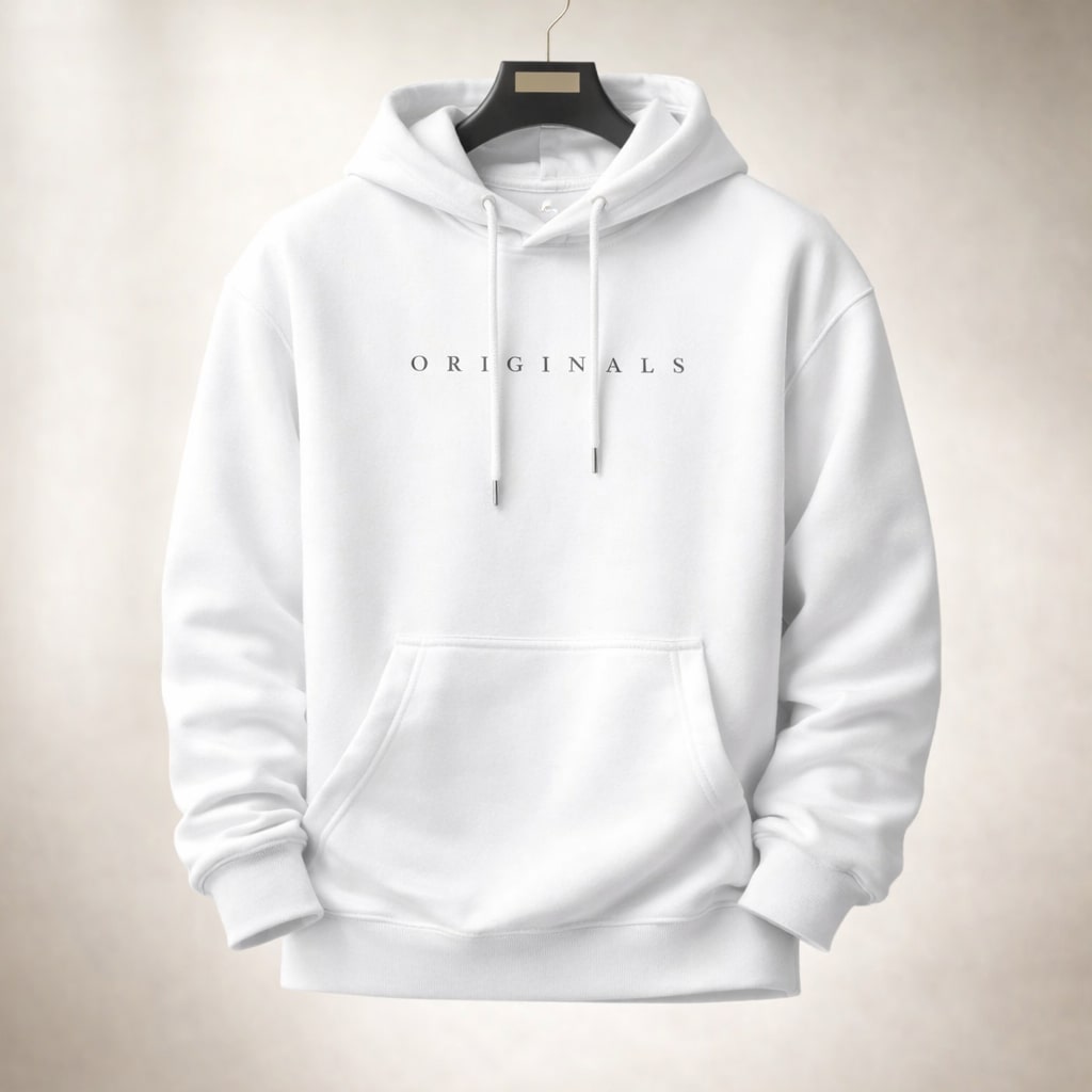 Sweat à capuche homme à poche kangourou
