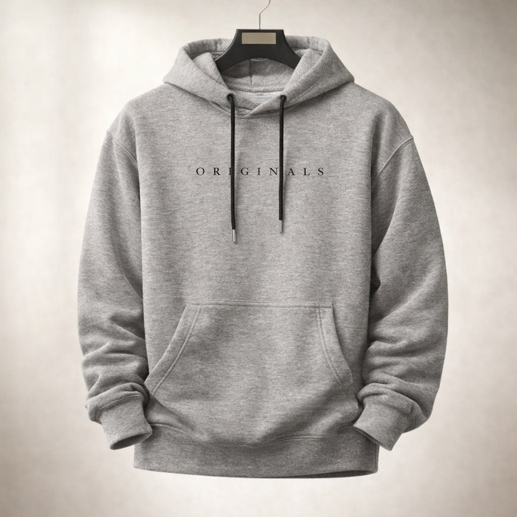 Sweat à capuche homme à poche kangourou