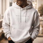 Sweat à capuche homme à poche kangourou