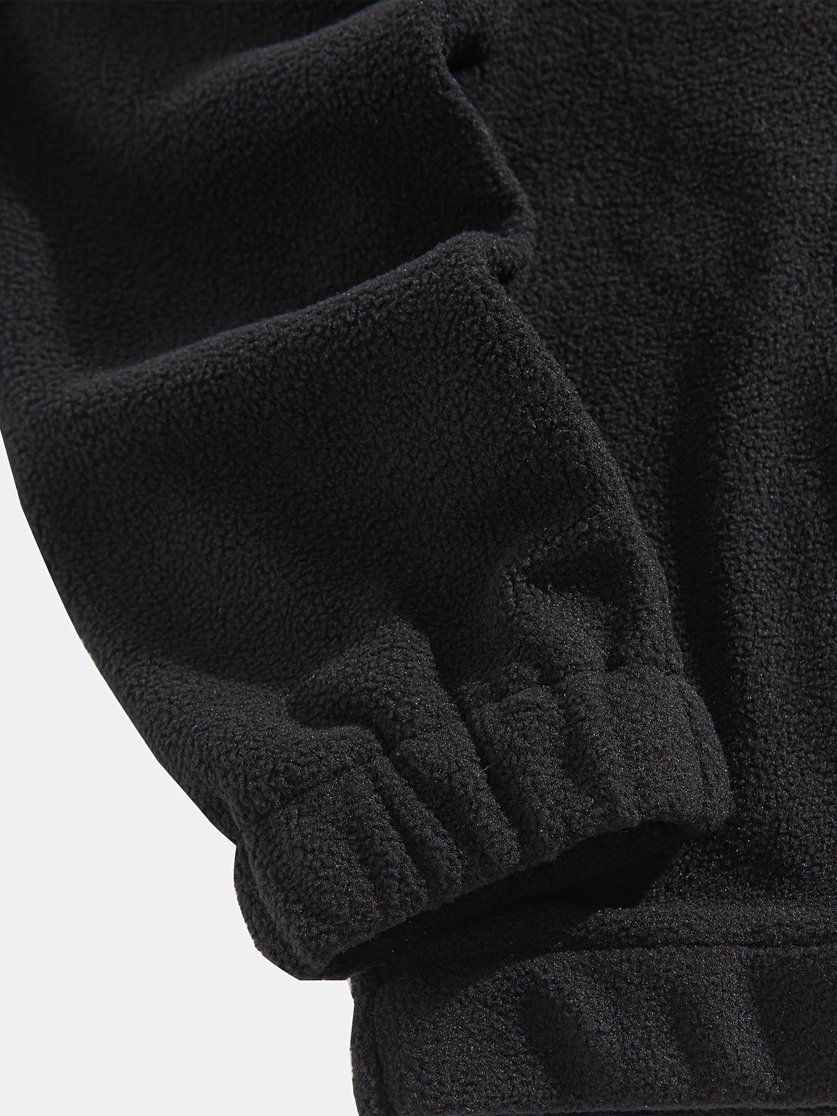 Sweat homme col montant demi-zip manches raglan
