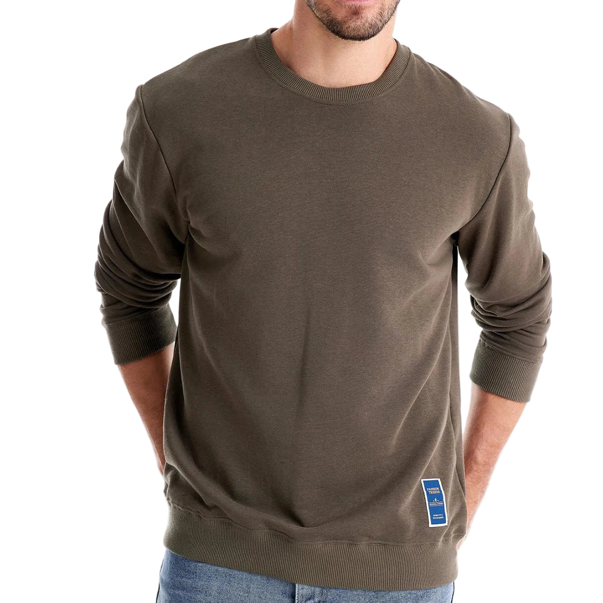 Sweat homme col rond
