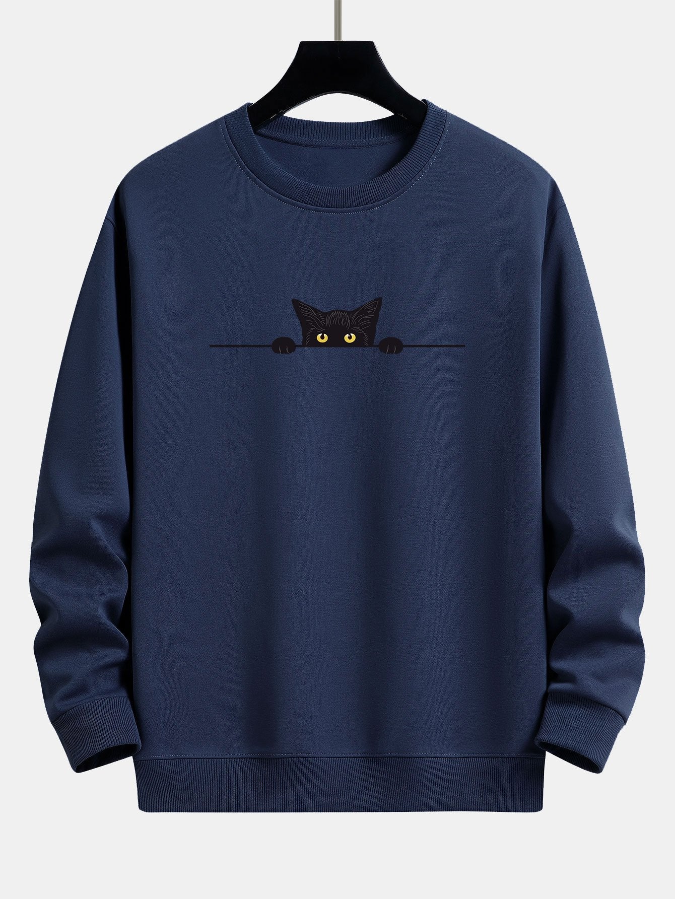 Sweat homme imprimé col rond