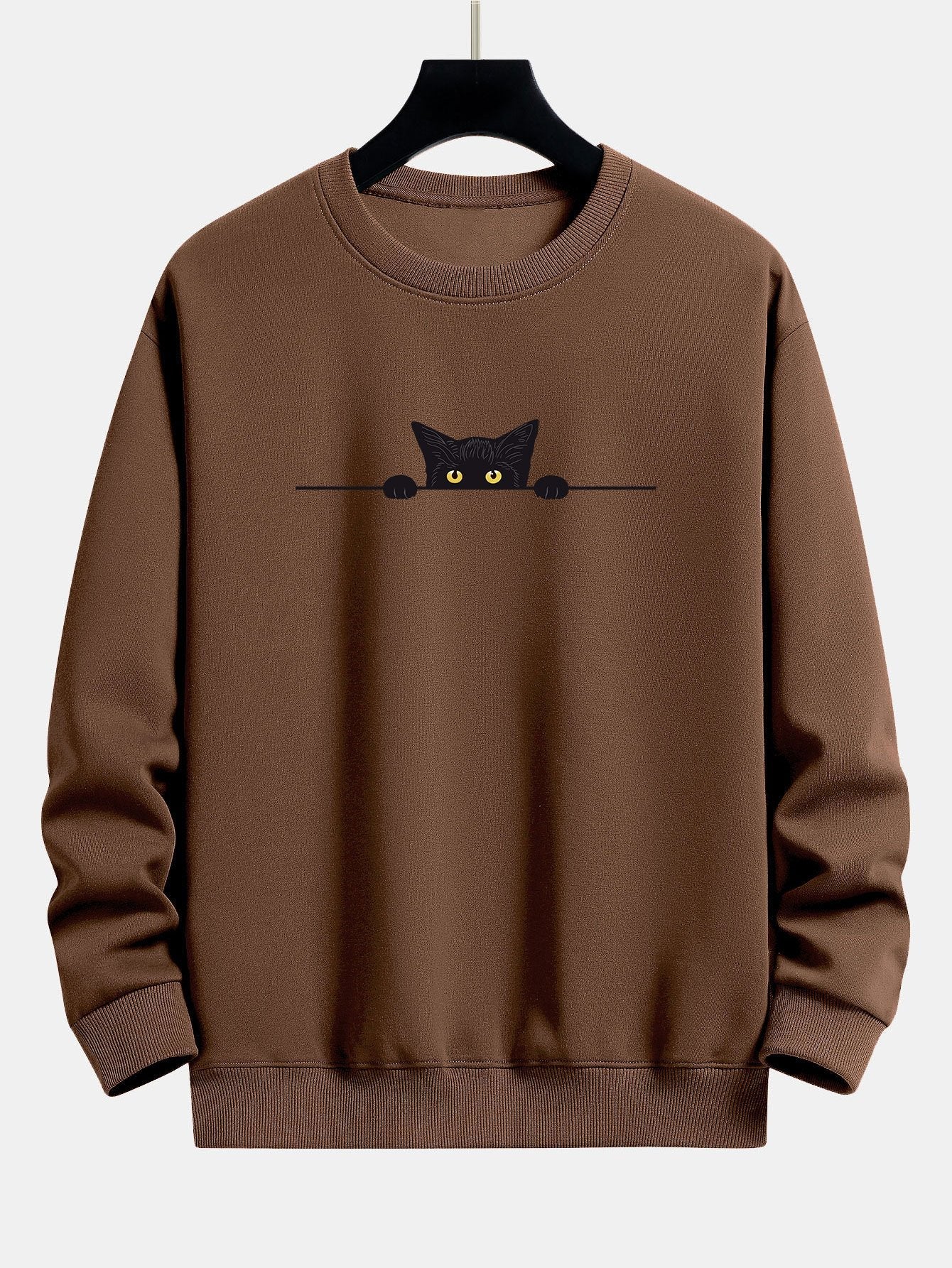 Sweat homme imprimé col rond