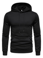 Sweat homme uni à capuche