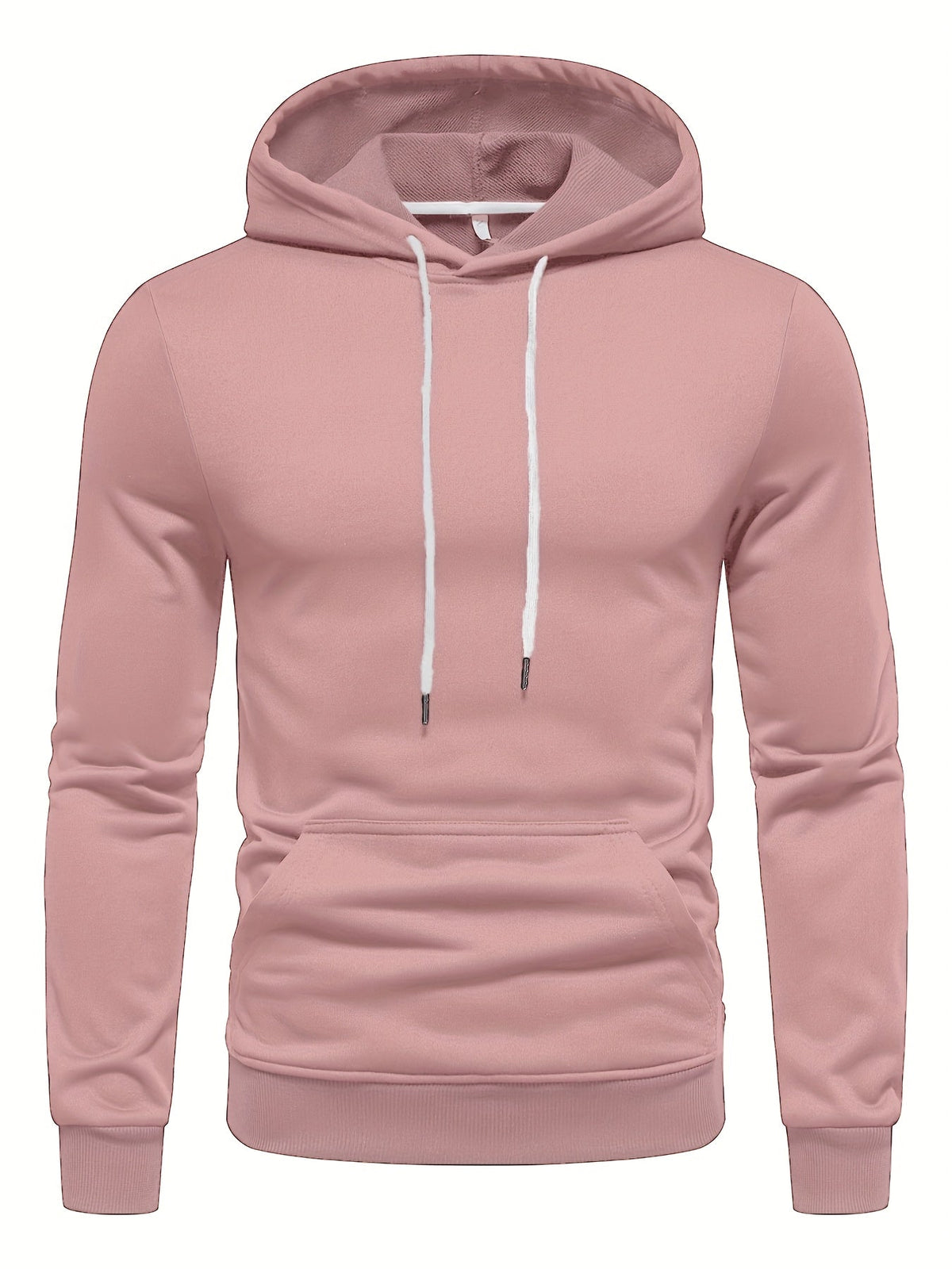 Sweat homme uni à capuche