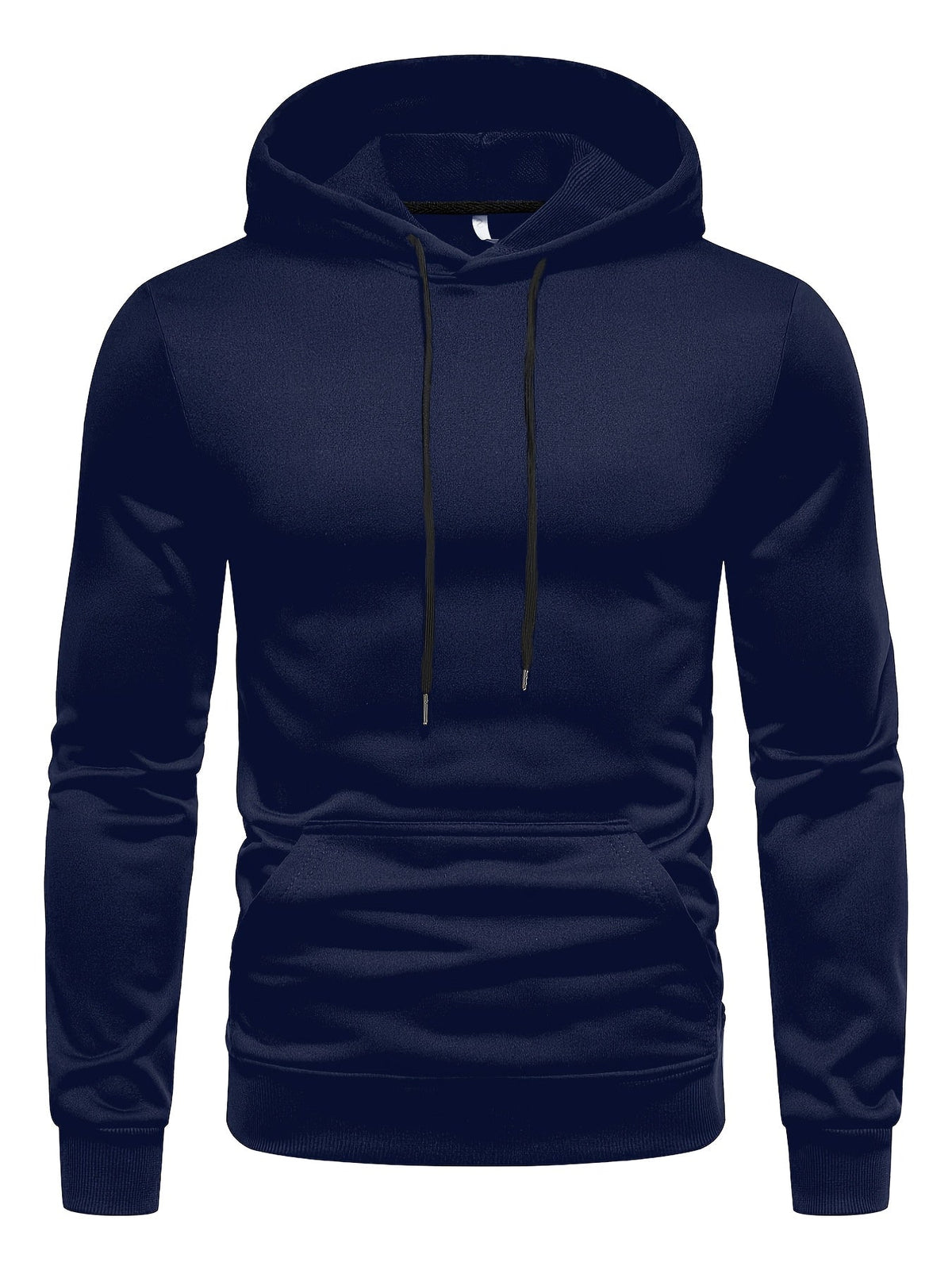 Sweat homme uni à capuche