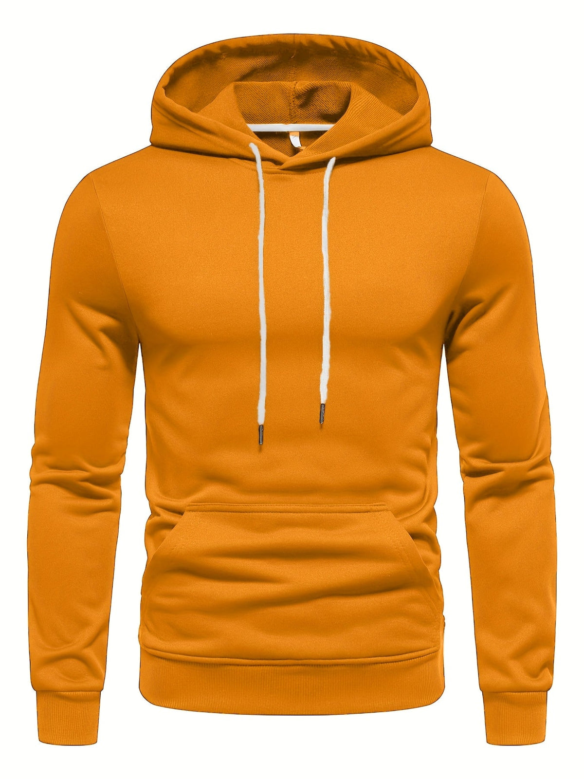 Sweat homme uni à capuche