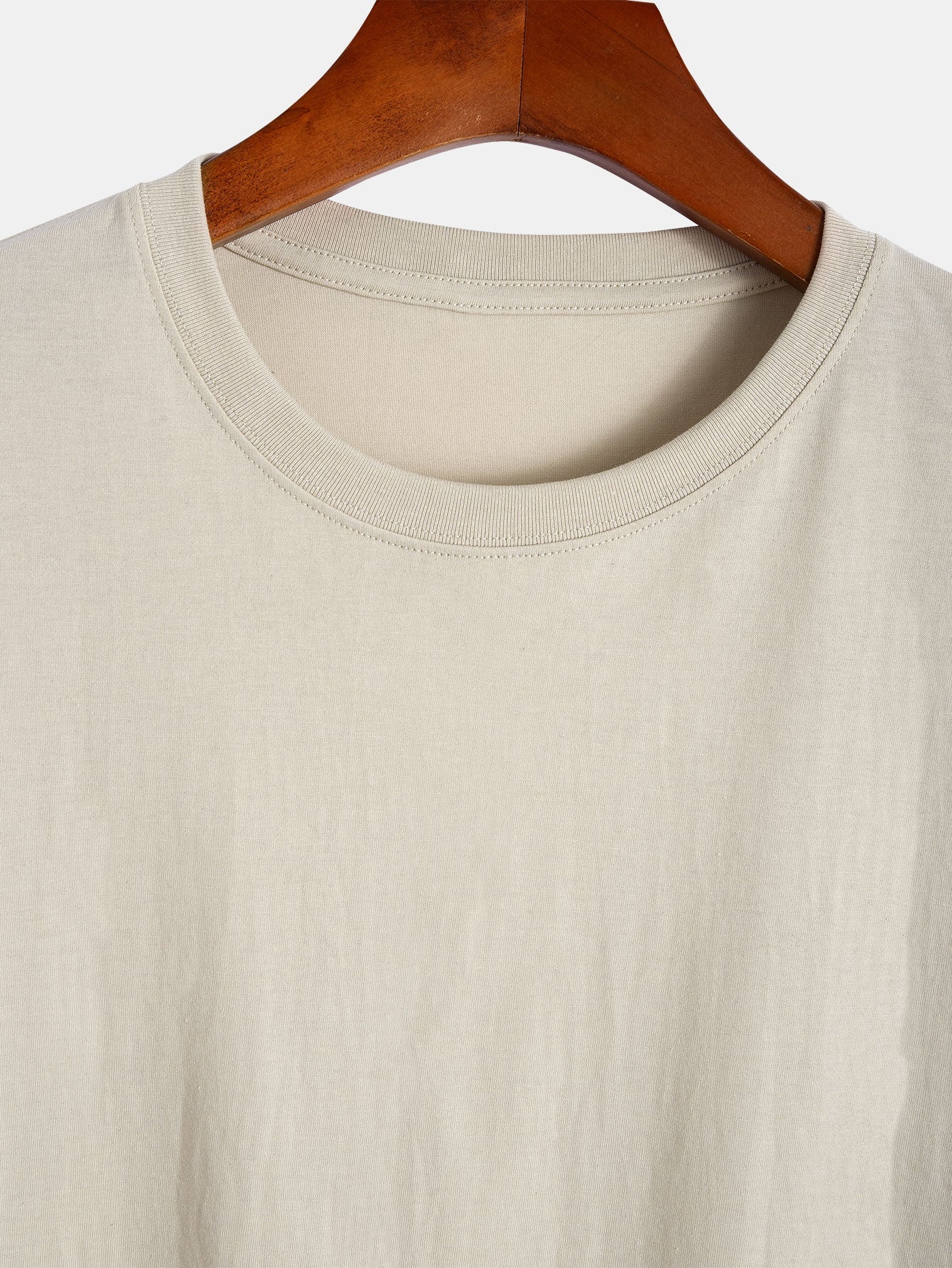 T-shirt homme bas arrondi