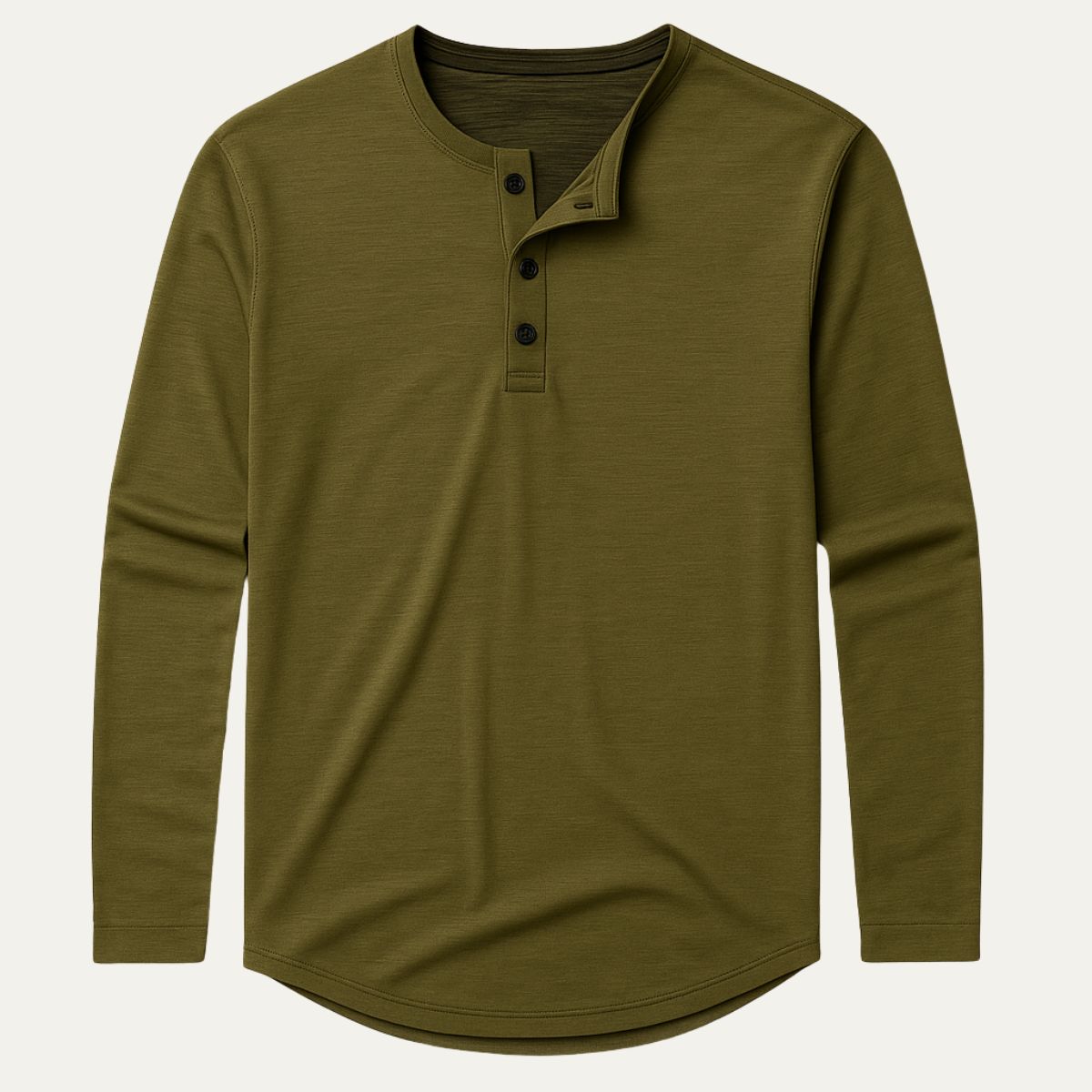 T-shirt homme boutonné manches longues
