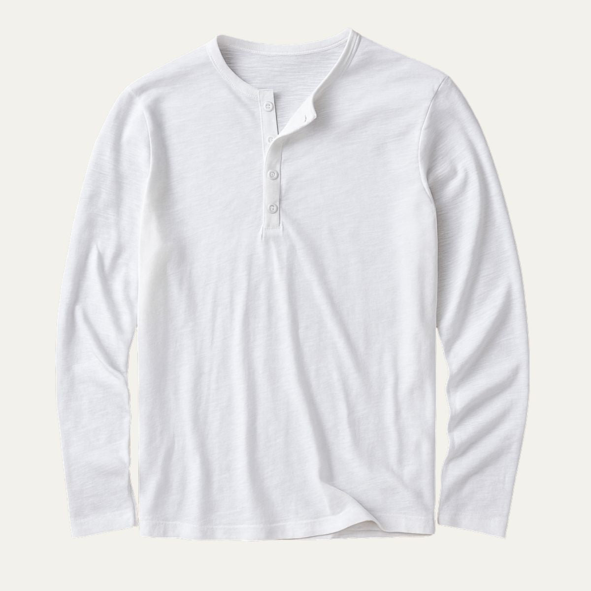 T-shirt homme boutonné manches longues