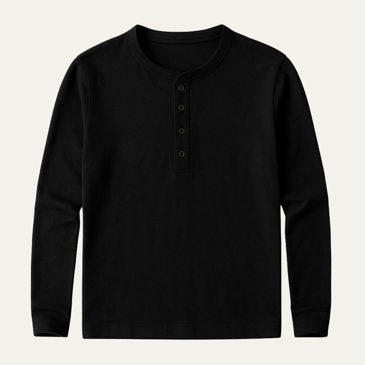 T-shirt homme boutonné manches longues
