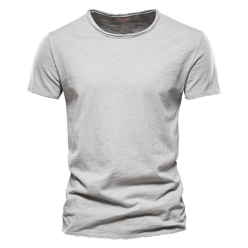 T-shirt homme classique col rond