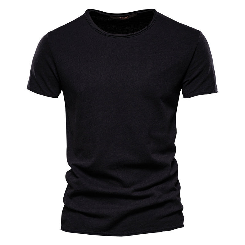 T-shirt homme classique col rond