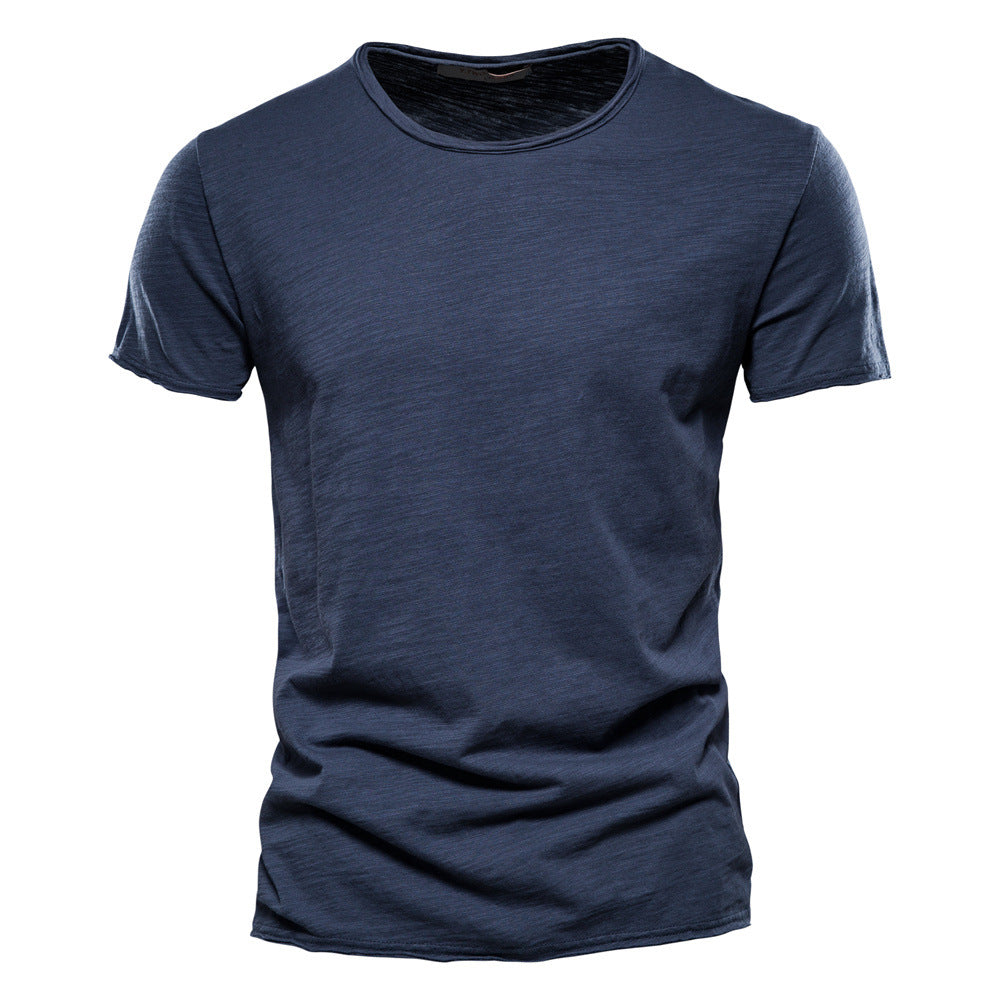 T-shirt homme classique col rond
