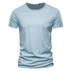T-shirt homme classique col rond