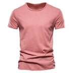 T-shirt homme classique col rond