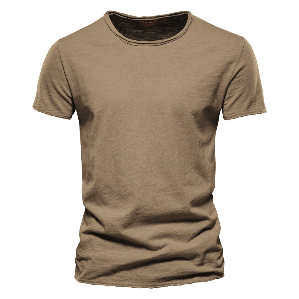 T-shirt homme classique col rond