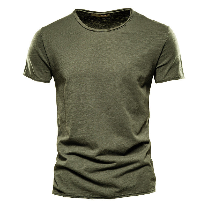 T-shirt homme classique col rond