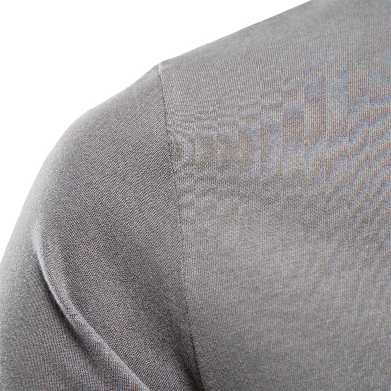 T-shirt homme col rond manches longues
