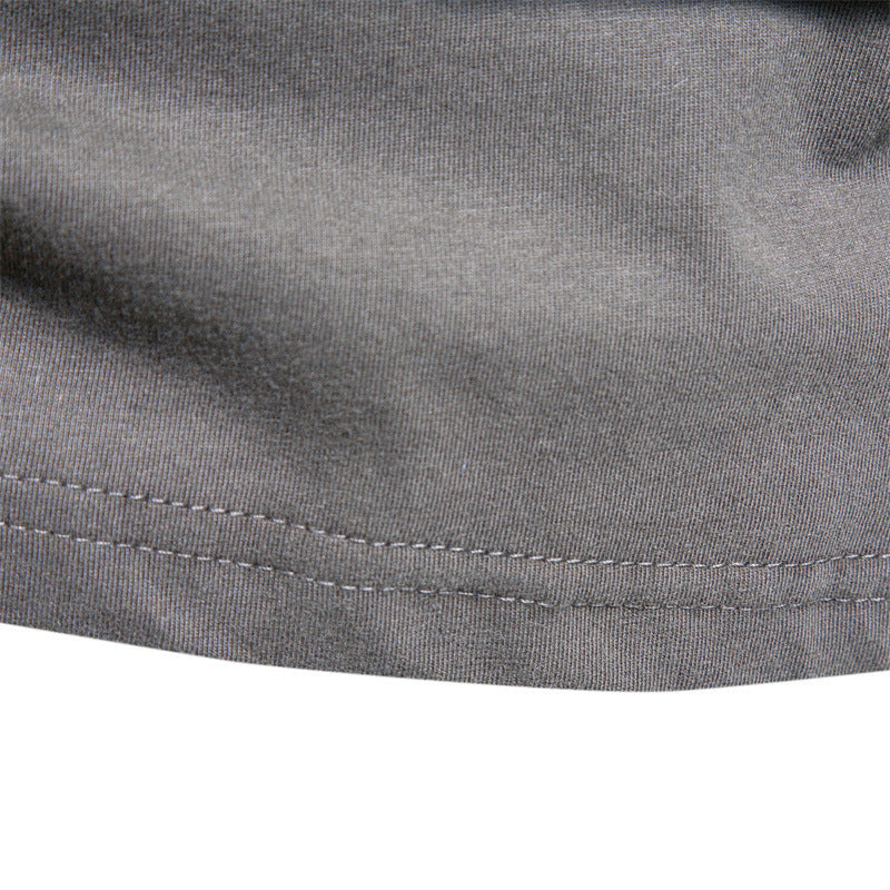 T-shirt homme col rond manches longues