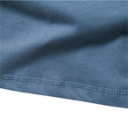 T-shirt homme col tunisien boutonné