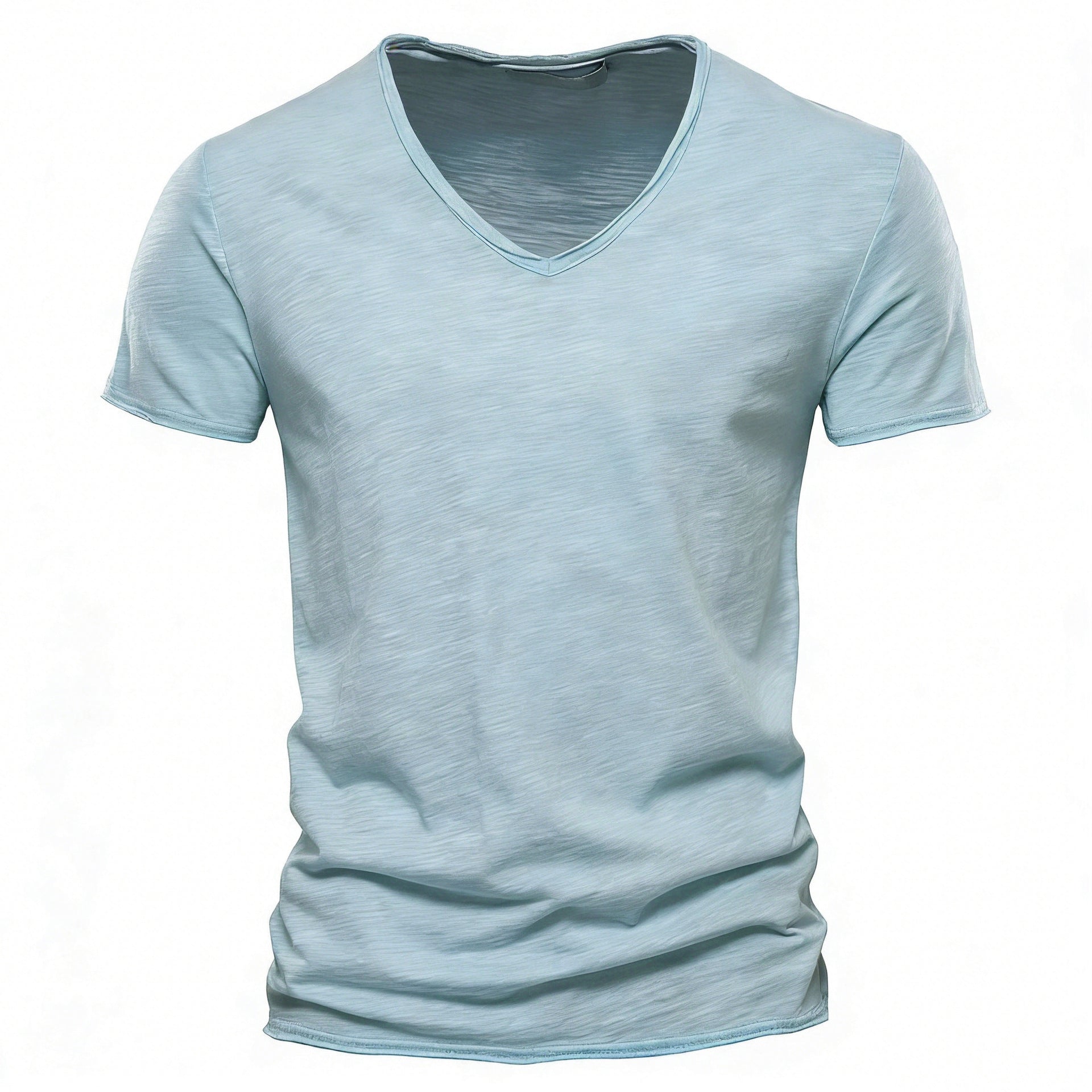 T-shirt homme col V