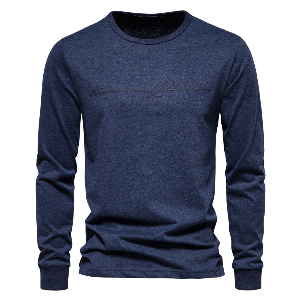 T-shirt homme manches longues imprimé