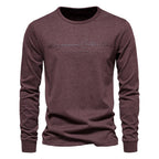 T-shirt homme manches longues imprimé