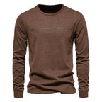 T-shirt homme manches longues imprimé
